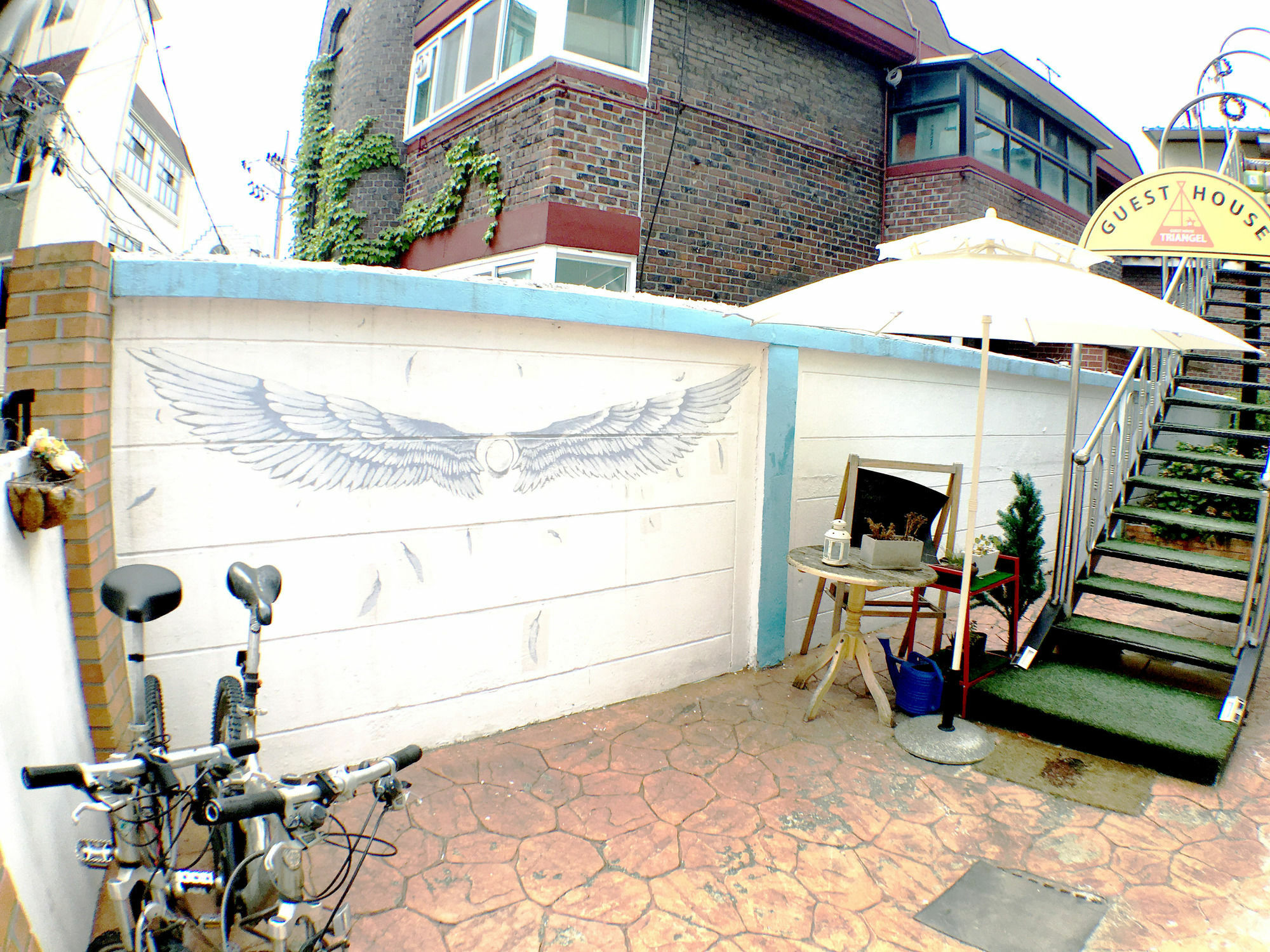Triangel Guesthouse Seoul Exterior foto